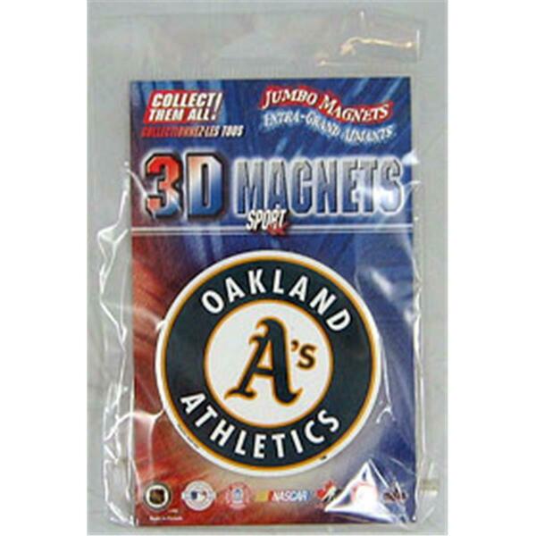 Sportfx International Oakland Athletics Jumbo 3D Magnet 2655110321